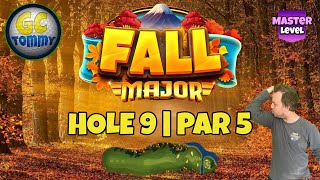 Master QR Hole 9  Par 5 EAGLE  Fall Major 2024 Tournament Golf Clash Guide [upl. by Nyrual]