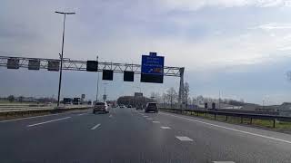 Wegvideo Zwolle A28 Knooppunt Hattemerbroek 》Knooppunt Lankhorst》Knooppunt Hoogeveen《 [upl. by Raffo]