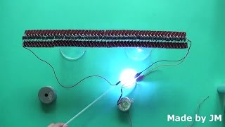 HandCrank High Voltage Generator AC 220V Synchronous Motor Experiment [upl. by Damicke]