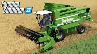 Pierwsze żniwa  Farming Simulator 22  2 [upl. by Ranee779]