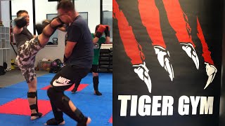 Thaibox sparring Tiger Gym Praha 182024  full version [upl. by Ahsienor]