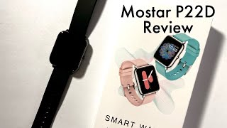 Motast P22D Smartwatch Unboxing and Review – Good Budget Smartwatch [upl. by Yasui]