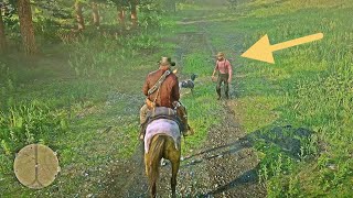 Rdr2  Have you noticed how Dog reacts when you do this to his owner [upl. by Drexler]