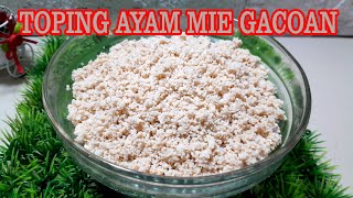 Belum Banyak Yang Tau  Begini Nih Cara Mudah Bikin Topping Ayam Mie Gacoan [upl. by Lledyr]