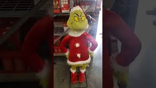 gemmy 2023 life size 4ft dancing grinch [upl. by Cormac]