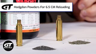 Hodgdon Powders for 65 Creedmoor Reloading  Gun Talk Videos [upl. by Yrneh]