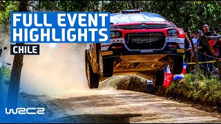 WRC2  WRC3 Event Highlights  Rally Chile Bio Bío 2024 [upl. by Shaff]