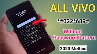 Finally October 2023 All Vivo Reset Password How to fix forgot lockscreen Password Any Vivo Phone [upl. by Milon]