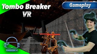 Tombo Breaker VR  Die goldene VR Himbeere Lets PlayGameplayGermanViveVirtual Reality [upl. by Albin852]