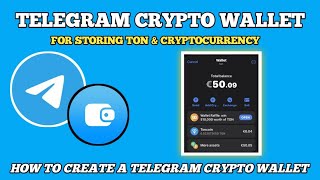 How to Create a Telegram Crypto Wallet StepbyStep Guide [upl. by Rahmann309]