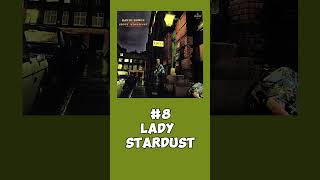 Ziggy Stardust Songs Ranked [upl. by Humph449]