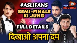 Bigg Boss 13 AsliFans Voot Contest  Asim Vs Sid BATTLE  FULL Details  BB 13 [upl. by Barcellona]