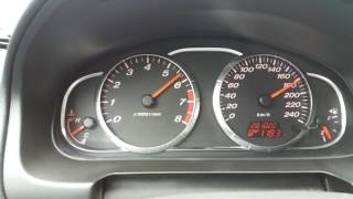 Mazda 6 GG Lift 2006 23 L3 166ps Acceleration 0200kmh [upl. by Adyl]