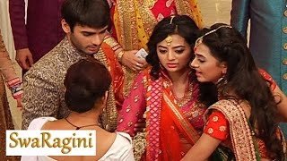 Swaragini 10th February 2016 EPISODE  Swara gets ARRESTED [upl. by Aicia]