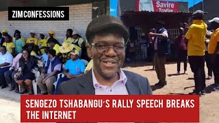 Sengezo Tshabangu’s Rally Speech Breaks The Internet [upl. by Uhp480]