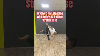 Revolved half standing wind relieving intense stretch pose yoga yogaalliance tutorial yogaclass [upl. by Neeruam]