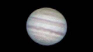 Jupiter through a 6inch telescope [upl. by Ylrebmyk483]