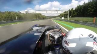 1955 CooperJaguar T38 YPK 400 Spa Sept 2014 [upl. by Braasch131]