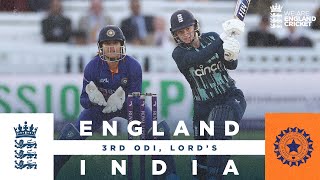 Dramatic Finish  Highlights  England v India  3rd Womens Royal London ODI 2022 [upl. by Borchert]