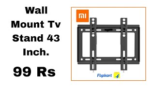 TV 242632404243 Inches Ultra Slim LCD LED TVs Wall Mount Stand For MI Realme Oneplus [upl. by Lleihsad549]