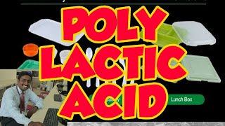 POLY LACTIC ACID PLA  TAMIL EXPLANATION  L AND D TYPES [upl. by Ahsenad]