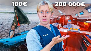 Testataan 100€ vs 200000€ vene [upl. by Dodson751]