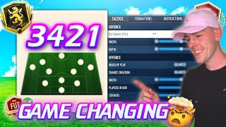 BEST 3421 CUSTOM TACTICS POST PATCH FIFA 23 ULTIMATE TEAM [upl. by Ellinger]