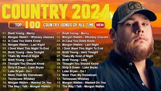 Country Music Playlist 2024  Luke Combs Chris Stapleton Luke Bryan Morgan Wallen Kane Brown [upl. by Esta]