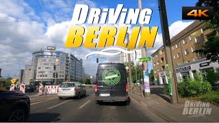 Driving Berlin Germany Prenzlauer Berg Weißensee Hohenschönhausen 4K 60FPS [upl. by Tips]