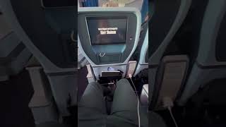 KLM Premium Comfort class is ok shorts klm airplane premium economyclass subscribe like [upl. by Trilly767]