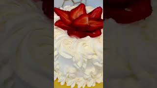 Easy sugarfree glutenfree cakesugar free cake strawberry shortcake shortsshortsfeed [upl. by Alvis]