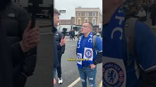 Chelsea Fan Forgets Which Team He Supports 🤣 [upl. by Anwahsiek]