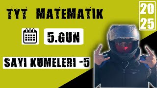 48 Günde TYT Matematik Kampı  5 Gün  SAYI KÜMELERİ  5  2025 YKS TYT KPSS DGS MSÜ [upl. by Halliday11]