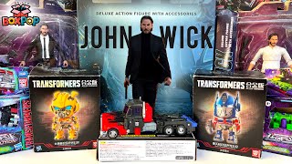 John Wick amp Caine John Wick Chapter 4 Toys Unboxing Review  Figure Hot Toys Preview [upl. by Hannie]