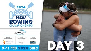 2024 NSW Rowing Championships  Day 3 [upl. by Teyugn]