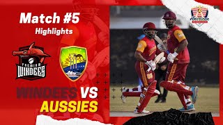 Aussies vs Windees  Highlights  Match 5  American Premier League Season 2 [upl. by Farleigh541]