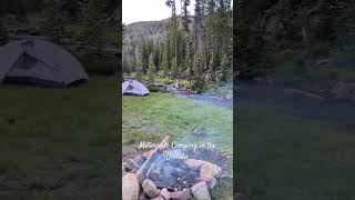 Moto Camping at its Finest adventure motorcycle camping mountains tenere700 [upl. by Aniratak]