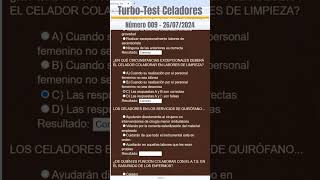 TurboTest CELADORES nº 009 26072024 [upl. by Ahsiekat]