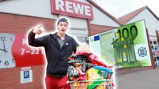 FÜR ÜBER 100€ CHIPS EINKAUFEN WAGEN ÜBERFÜLLT [upl. by Papp303]