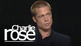 Brad Pitt talks with Charlie Rose  Charlie Rose [upl. by Trinl895]