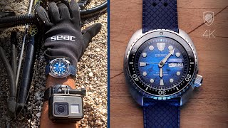 Probably the best Seiko diver under 450 Turtle Manta Ray srpe39k1 [upl. by Taimi]