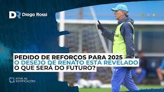 RENATO REVELOU SEU DESEJO PARA 2025  FICA OU SAI  PEDIDO FEITO A DIREÇÃO [upl. by Ihcekn]