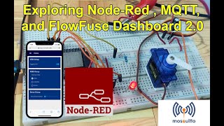 Exploring NodeRed Dashboard 20 and MQTT  Step By Step Guide [upl. by Sirc]