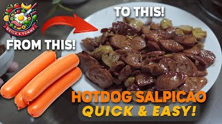 HOTDOG SALPICAO RECIPE QUICK amp YUMMY [upl. by Ahcsat987]