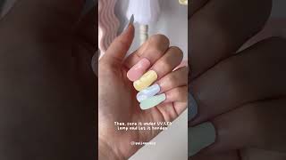 Goodbye bitten nails hello gorgeous gel nails Ready to transform Watch now NailGoals ManiMagic [upl. by Llerdna961]