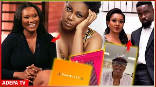 Sarkodies wife Tracey finally react to her Husband Sarkodies beef with Yvonne Nelson [upl. by Sivra]