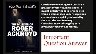 Murder of Roger Ackroyd [upl. by Lemieux]