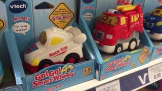 VTech GoGo Smart Wheels SONGS FIRETRUCK and 2 RACECARS [upl. by Anad840]