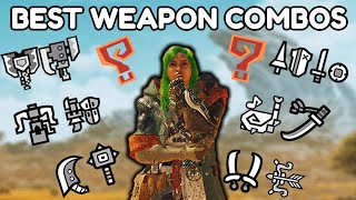 The BEST Weapon Combos In Monster Hunter Wilds [upl. by Ahterahs]