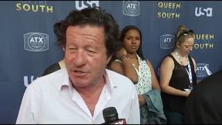 ATX Television Festival 2016 Joaquim de Almeida talks quotQueen of the Southquot [upl. by Adnahs]